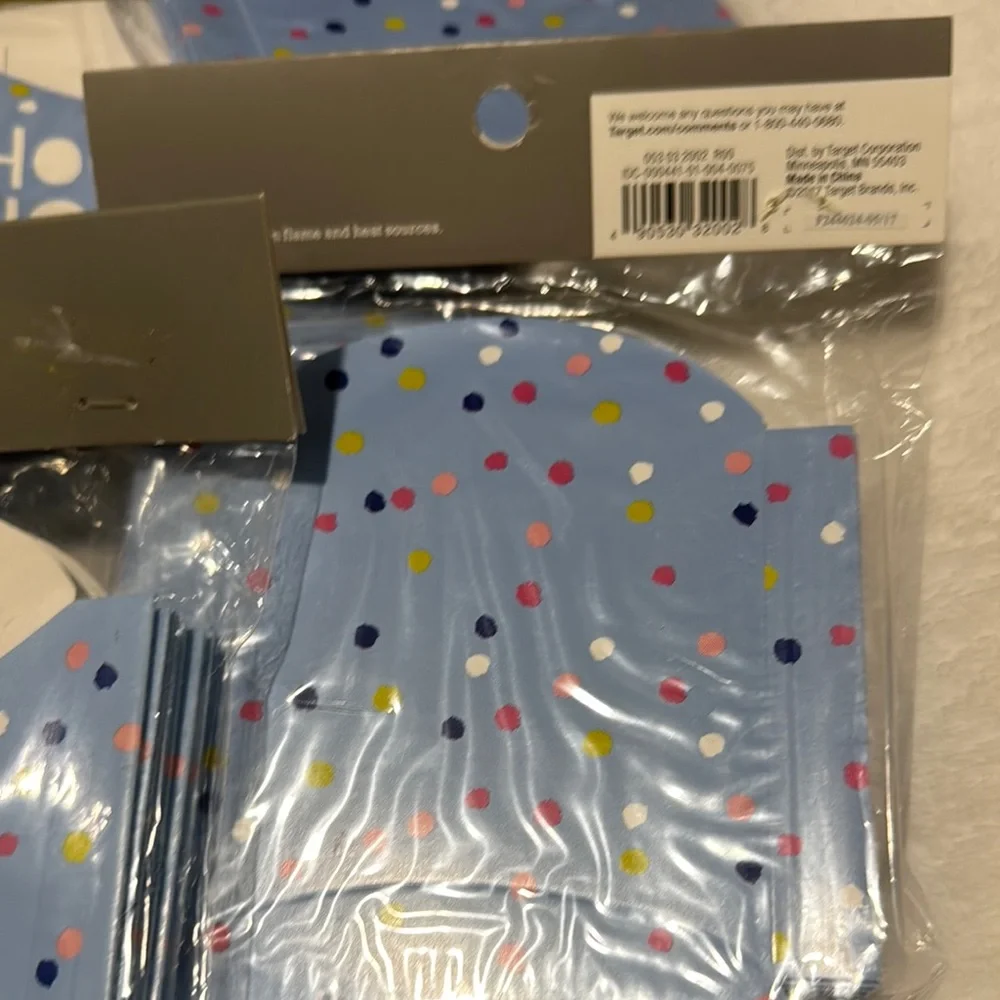 Spritz Blue French Fry Boxes - Party Supplies